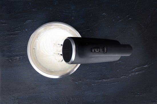 Gastronoma Handmixer - 500W - 6 snelheden en turbofunctie - 18200002 - Zwart van Gastronoma — afbeelding 2