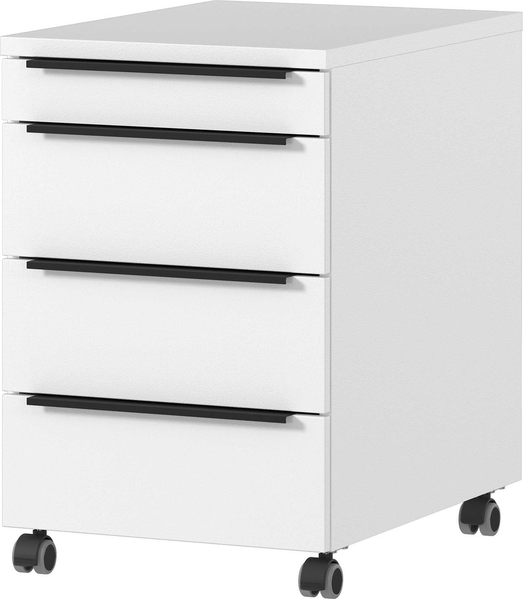 Ladeblok Galileo Wit - Met lades - Breedte 42 cm - Diepte 60 cm - Hoogte 63 cm