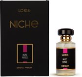 Loris Parfum - Niche Musc Roses - 50ml - Extract Parfum - Unisex - Damesparfum - Herenparfum
