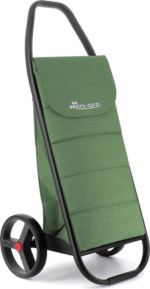 Rolser Boodschappentrolley Com Polar - 8 Black Tube - Verde
