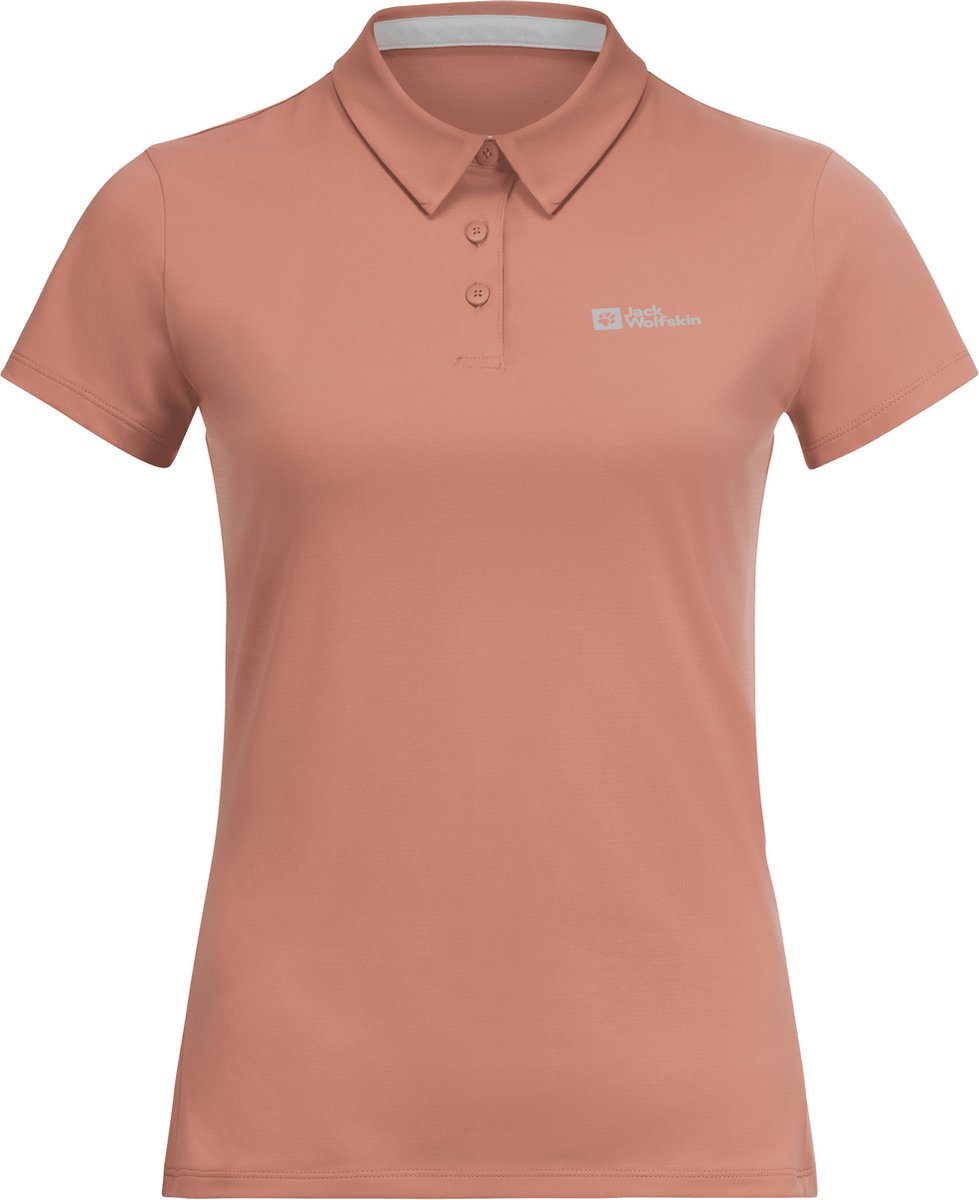 Jack Wolfskin PRELIGHT TRAIL POLO W Dames Outdoorshirt Astro Dust