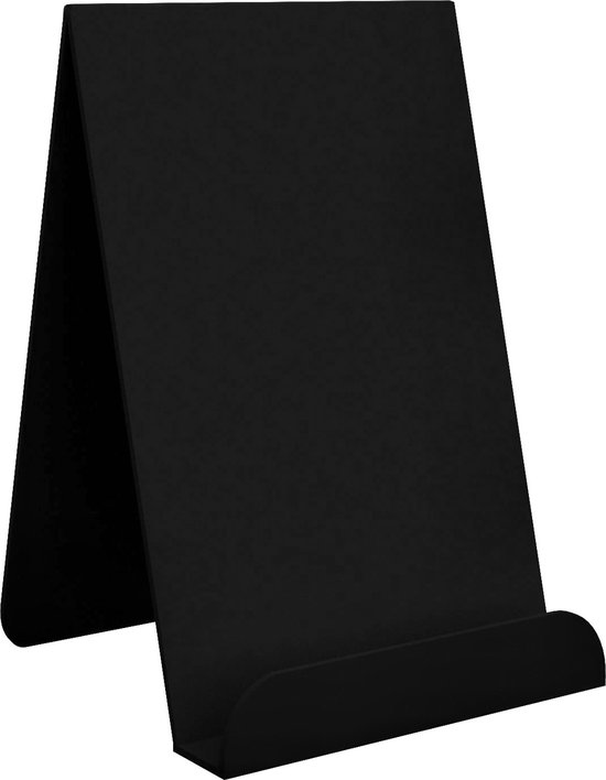 Tegel standaard - kleur: Zwart - sterke houder - tegelhouder metaal (ook geschikt voor Story tiles)