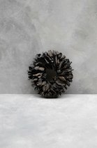 Couronne - Krans 'Palm Petal' (Black, 25cm)