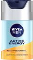 NIVEA MEN Active Energy Wake-up Gezichtsgel - Droge huid - Met cafeïne - Hydraterend en verstevigend - Crème- 50 ml
