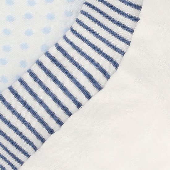 iN ControL 3pack chaussettes filles blanc/bleu taille 35/38