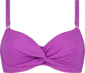 Beachlife - Haut de bikini gainant Flash violet