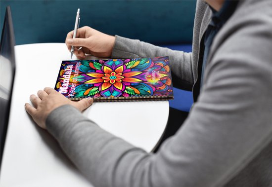 Colourific Moments Kleuren op Nummer Volwassenen - Kleurboek op Nummer - 30 Genummerde Kleurplaten Enkelzijdig Bedrukt - Ringband - A5