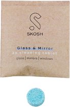 SKOSH - 1 reinigingstabletten – navulling - Glas - Spiegel