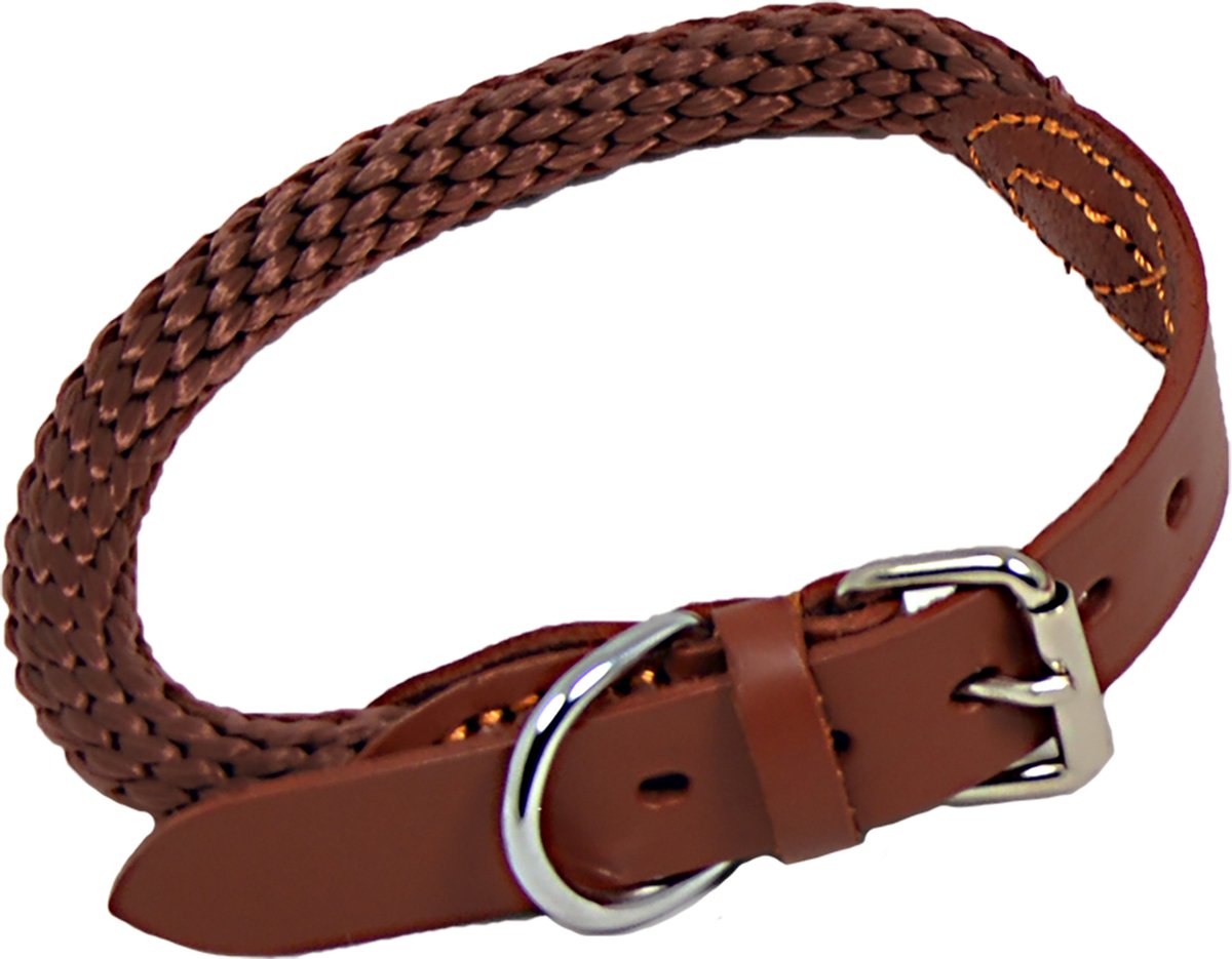 Jack And Vanilla - Halsbanden - Jv Walkabout Halsband Bruin-15mmx50cm 45/9101 - 228670