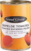Grand Gérard Gepelde tomaten 6 blikken x 400 gram