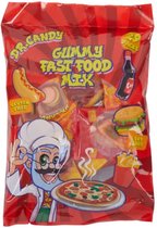 Dr. Candy - Gummy fast food mix - 29 stuks - Snoep - uitdeelzak - glutenvrij - Hamburger - Hotdog - Cola