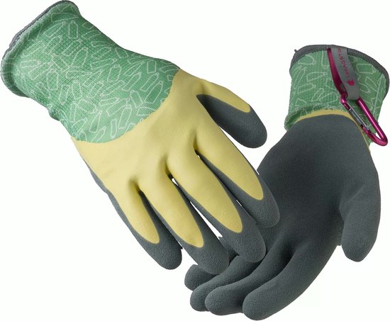 Clip Glove Bottle Glove Plus - Tuinhandschoenen - Dames - Gerecycled materiaal - Maat S - Groen