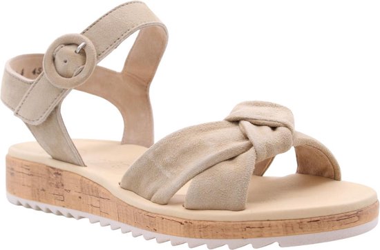 Paul Green 6105 Sandalen - Dames - Beige - Maat 37