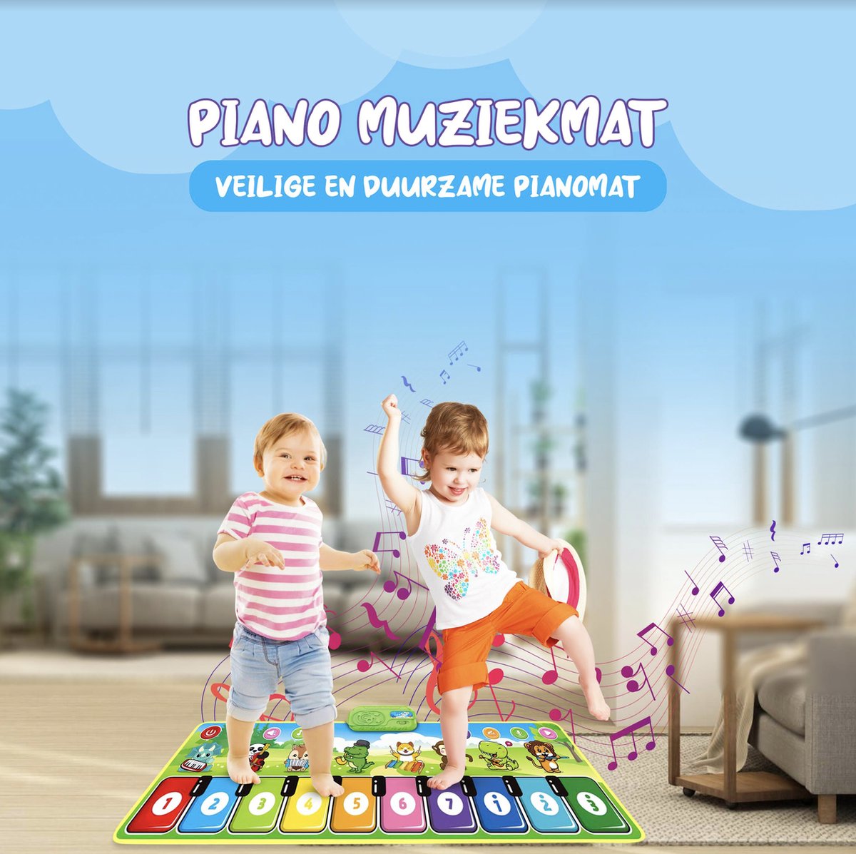 MIRO Muziekmat - Speelgoed Voor Kinderen thumbnail 2