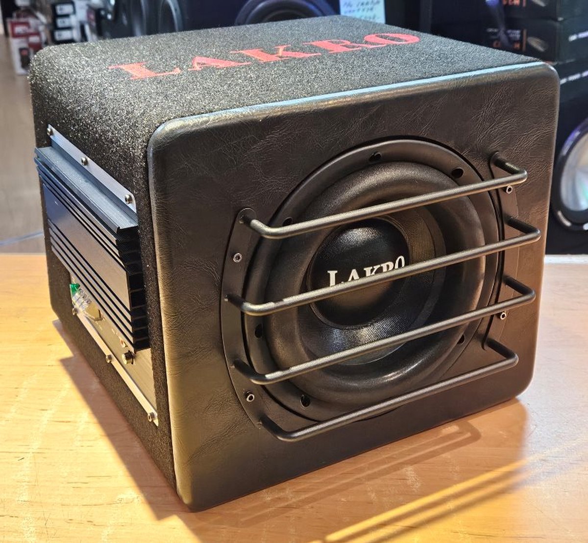 lakro active subwoofer 8inch 1250watt 250watt rms