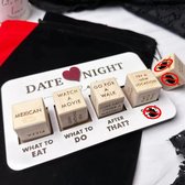 Date Night Bordspel voor Volwassenen - Koppelspel - Dobbelstenen met Opbergzakje