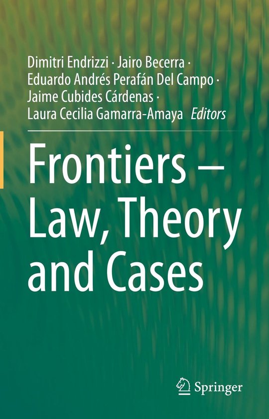 Social Sciences (R0) - Frontiers – Law, Theory and Cases - cover