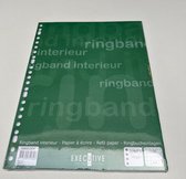 Ringband interieur A4 ruit 5mm 100vel