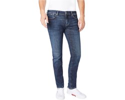 Pepe Jeans Heren Jeans Broeken slim Fit Blauw 34W / 32L Volwassenen
