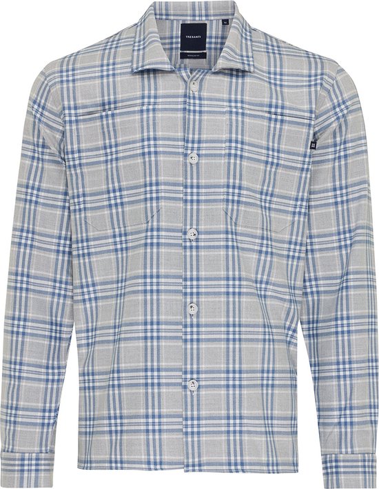 TRESANTI | CUPIDO I Overshirt met grote ruit | Sky Blauw | Size XXL