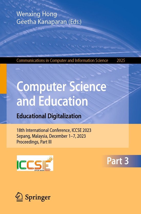 Springer Nature Proceedings Computer Science 3 - Computer Sc ... - cover