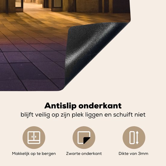 KitchenYeah® Inductie beschermer 76x51.5 cm - Teckel voor gebouw in Duitsland - Kookplaataccessoires - Afdekplaat voor kookplaat - Inductiebeschermer - Inductiemat - Inductieplaat mat