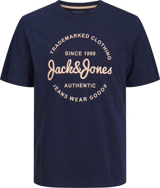 JACK&JONES PLUS JJFOREST TEE SS CREW NECK PLS Heren T-shirt - Maat EU4XL US2XL