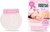Dermapeel - %100 Pure Silk Face Exfoliating mini Glove - Pink Touch gezicht Scrubber - Finger Glove - hammam - peeling - scrub - spa - douche - bad - Voor Unisex