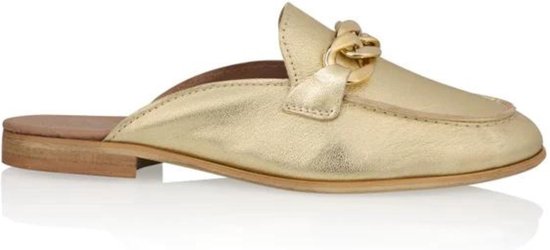 Dwars - Schoenen Goud Suva Loafers Goud 28516