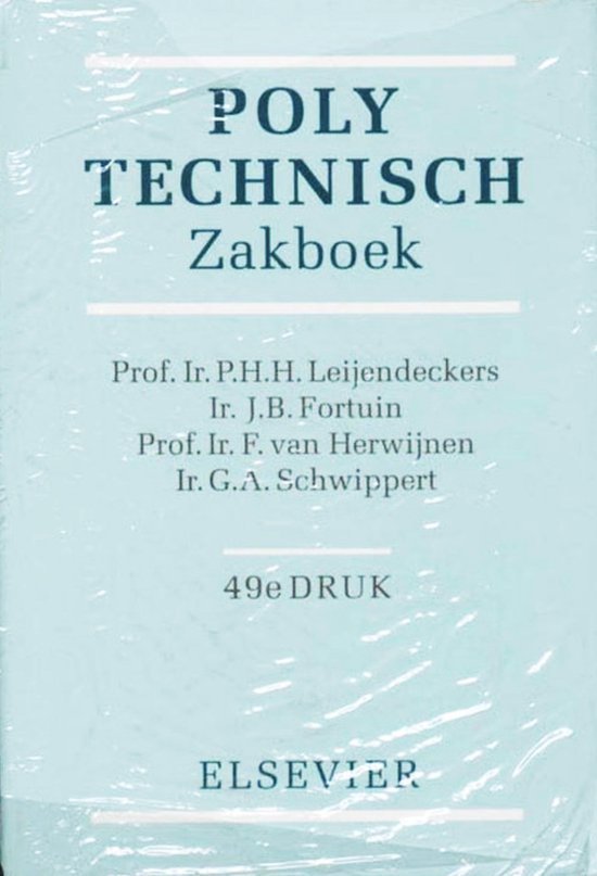 Polytechnisch Zakboek - cover
