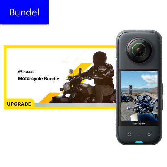Insta360 - X3 Motorcycle bundel kit (Upgrade) - action cam - motor camera - motor bundel