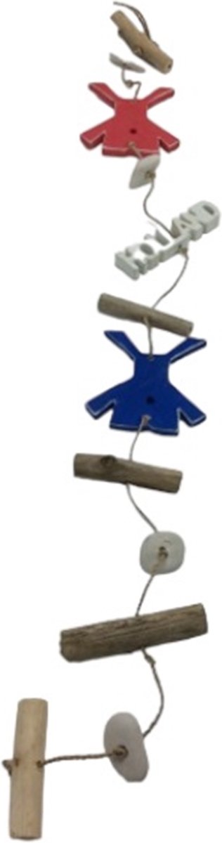 Guirlande Molen "HOLLAND" rood-wit-blauw