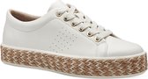 Jana Dames Sneaker 8-23765-42 100 H-breedte Maat: 38 EU