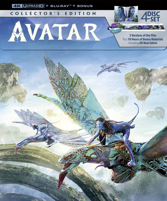 Avatar - Collector's Edition [4K Ultra HD + 3 Blu-ray] [Region Free]