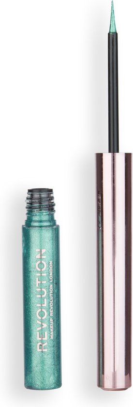 Foto: Makeup revolution ultimate lights chromatic liner teal bling eyeliner