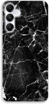 Case Company® - Hoesje geschikt voor Samsung Galaxy A05s hoesje - Zwart Marmer - Soft Cover Telefoonhoesje - Bescherming aan alle Kanten en Schermrand