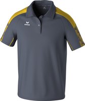 Erima Evo Star Polo Heren - Grijs / Geel | Maat: XXXL