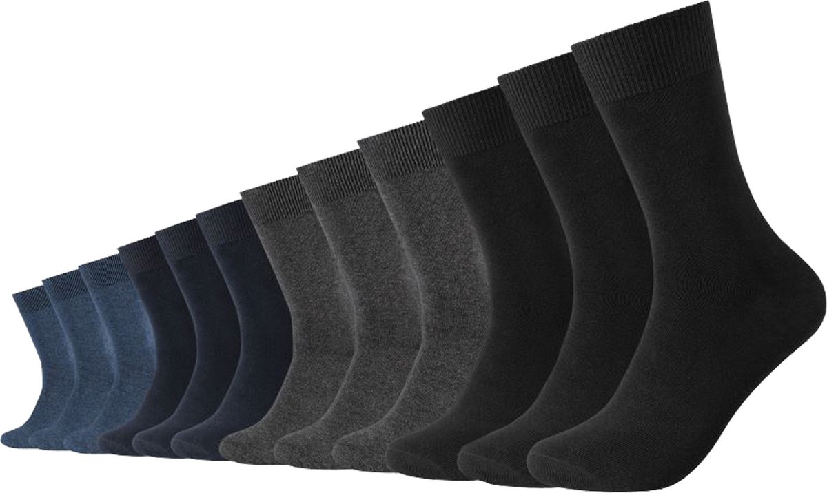 Camano Unisex Business Sokken Veelkleurig 12 Paar