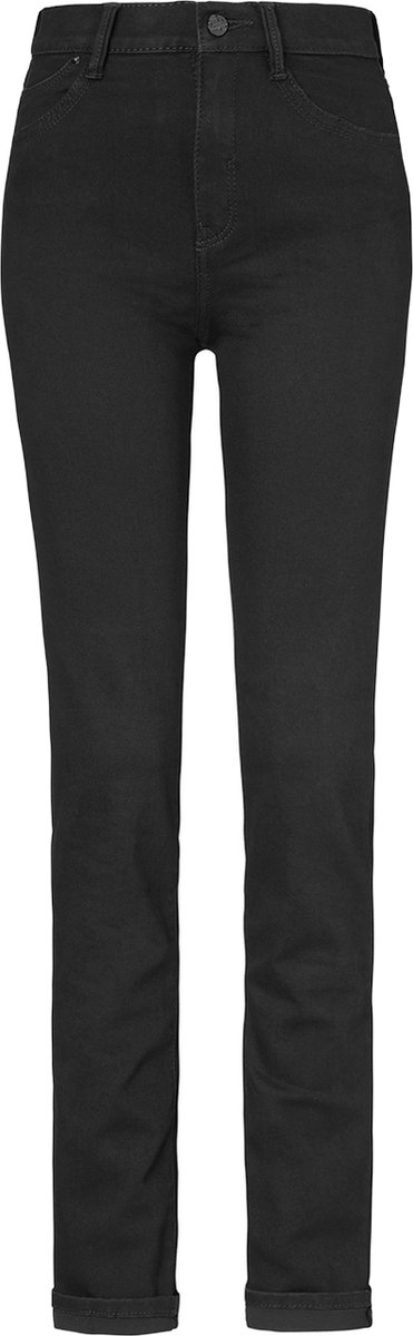 PADDOCK`S Dames Jeans Broeken Pat slim Fit Zwart 36W / 32L Volwassenen
