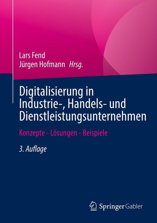 Digitalisierung in Industrie-, Handels- und Dienstleistungsu ... - cover