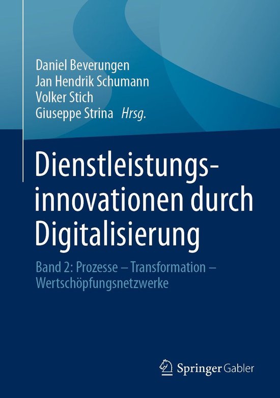 Dienstleistungsinnovationen durch Digitalisierung - cover
