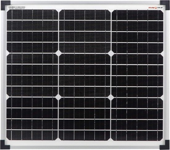 30W Zonnepaneelkit, 30A 12V 24V Zonnelader Spanningsregelaarkit Polykristallijn Silicium, Batterijbeheerder Druppellader voor 12V Auto RV Boot Marine Trailer