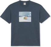 Polar Dead Flowers T-shirt - Grey Blue
