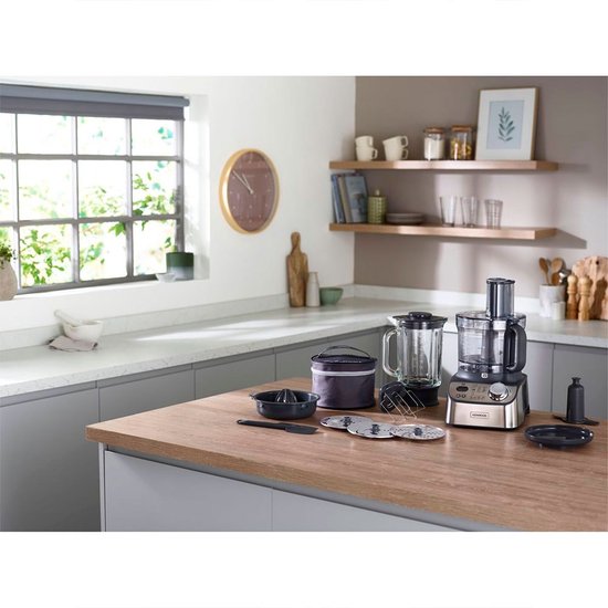 Kenwood MultiPro Express + FDM71.450SS - Foodprocessors - Ingebouwde digitale weegschaal