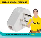 Perilex-stekker aansluiten - Door Zoofy in samenwerking met Bol - Installatie-afspraak gepland binnen 1 werkdag