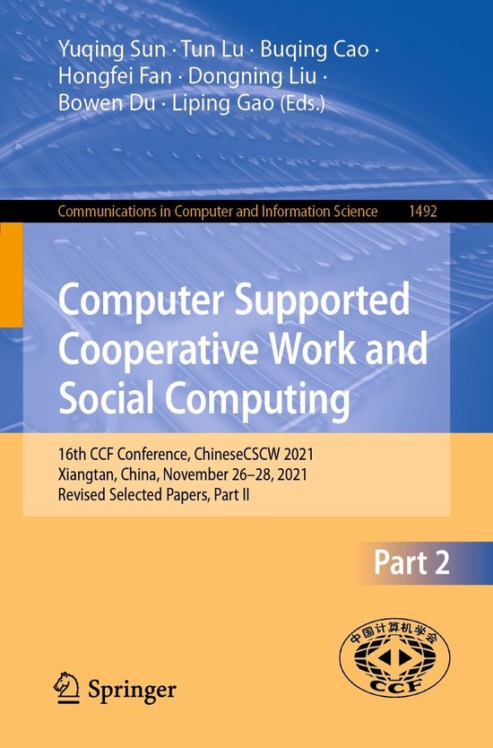 Springer Nature Proceedings Computer Science 2 - Computer Su ... - cover