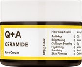 Q+A Ceramide Defence Face Cream - 3x50 gr - Voordeelverpakking