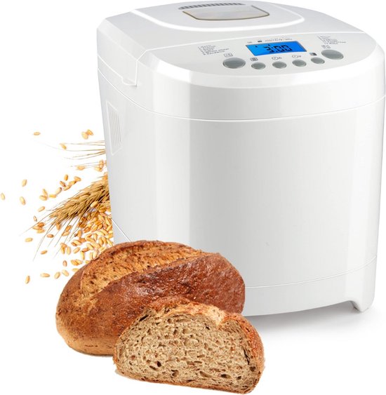 Broodbakmachine - Broodmachine - Meerdere Progamma's - Timer - Volledig Automatisch - Makkelijk te Gebruiken