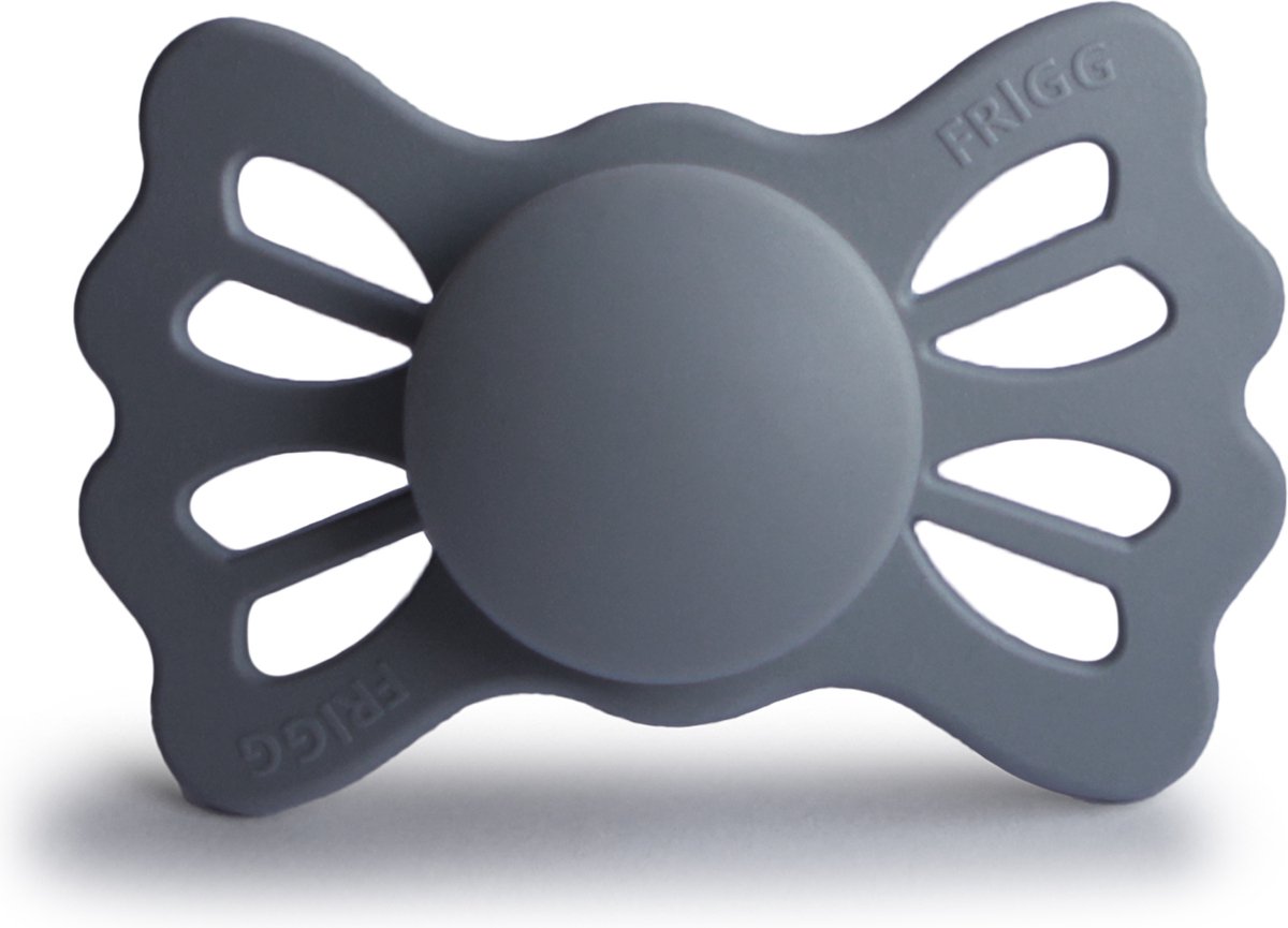Goedkoopste FRIGG LUCKY Fopspeen 1 stuks - Siliconen - Maat 2 - vanaf 6 maanden - Great Gray