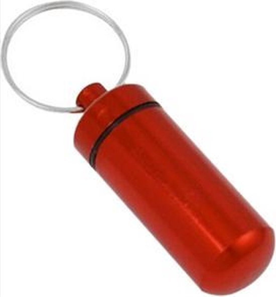 *** Porte-clés étanche pour étui à pilules - Porte-clés étui à médicaments - de Heble® ***